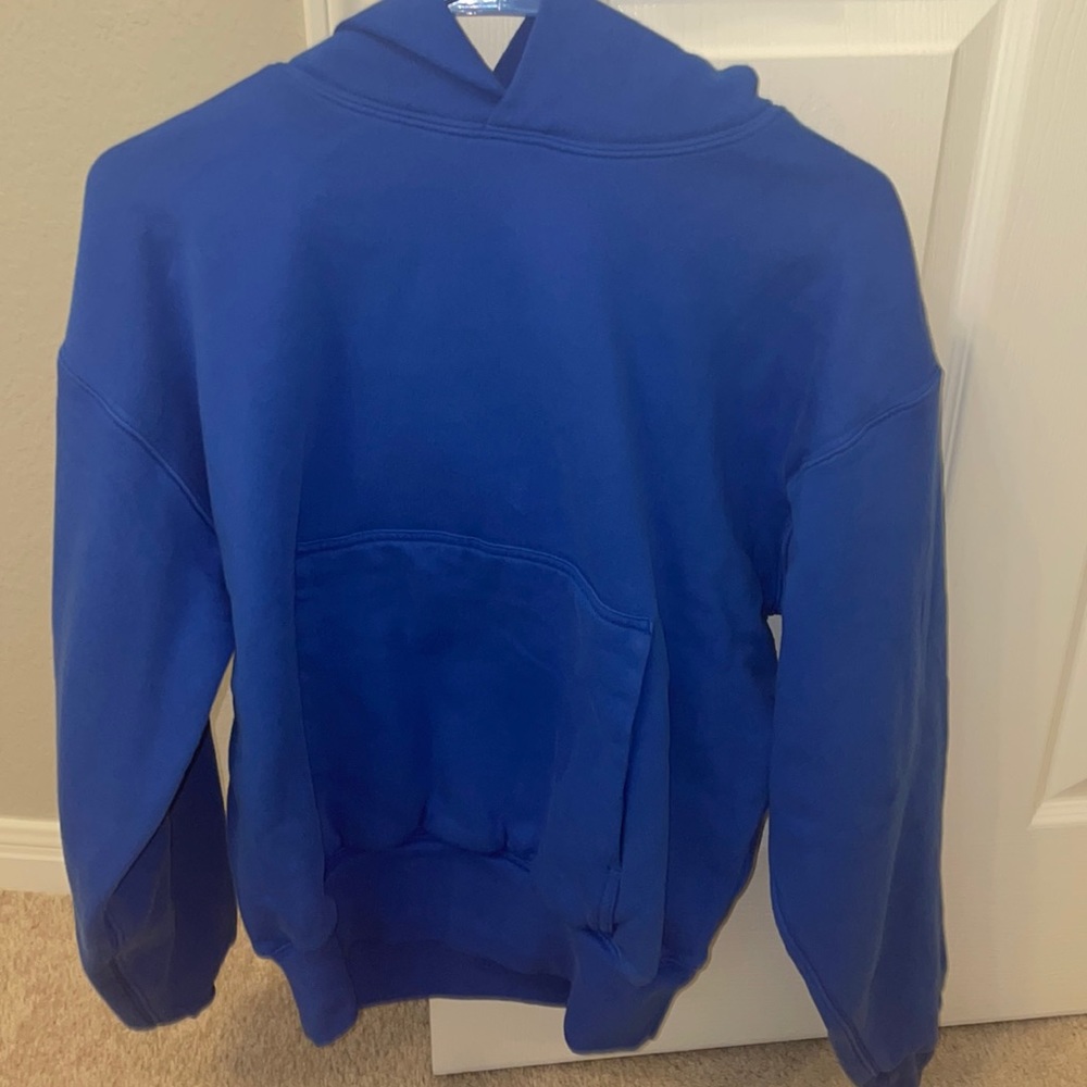 YEEZY X GAP SM ROYAL BLUE HOODIE